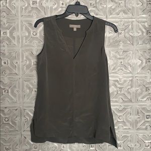V-Neck Silk tank top